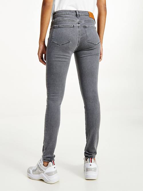 Denim Tommy Hilfiger Como Mid Rise Skinny Women's Jeans | TH732TNE