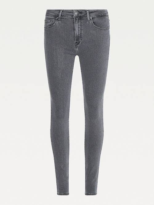 Denim Tommy Hilfiger Como Mid Rise Skinny Women's Jeans | TH732TNE