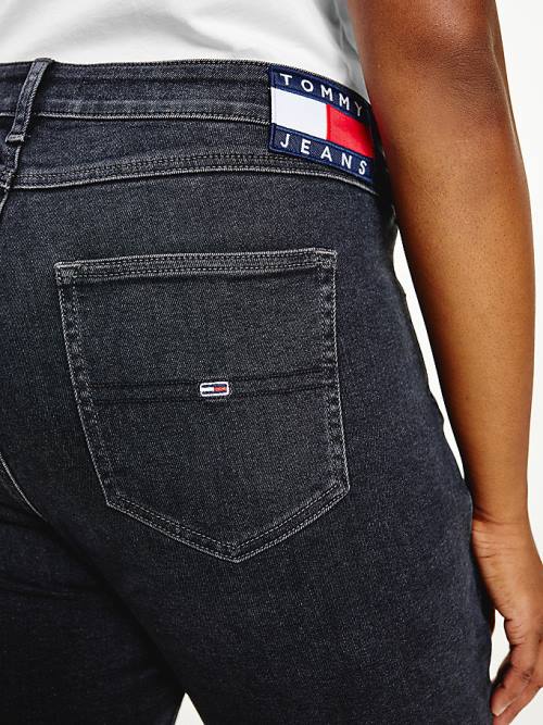 Denim Tommy Hilfiger Curve Melany Ultra High Rise Super Skinny Women's Jeans | TH732EOS