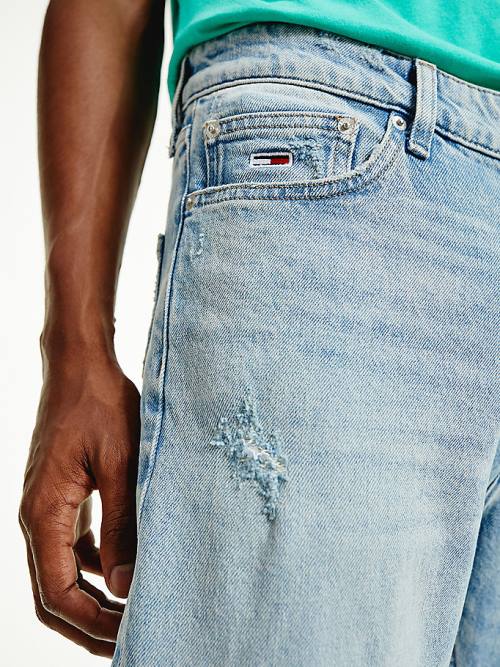 Denim Tommy Hilfiger Dad Tapered Distressed Men's Jeans | TH876WSQ