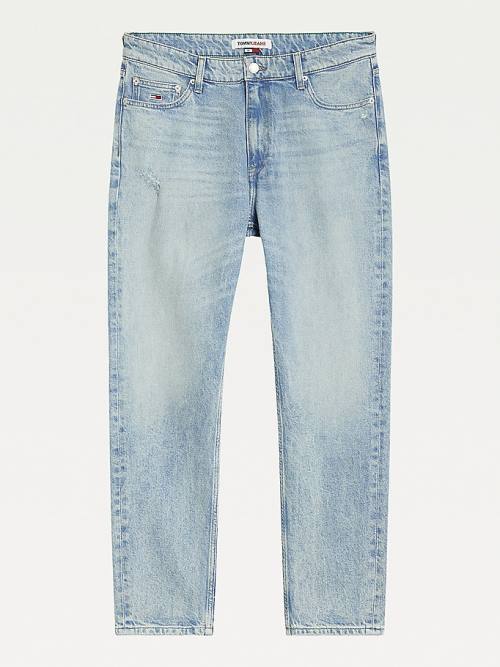 Denim Tommy Hilfiger Dad Tapered Distressed Men's Jeans | TH876WSQ