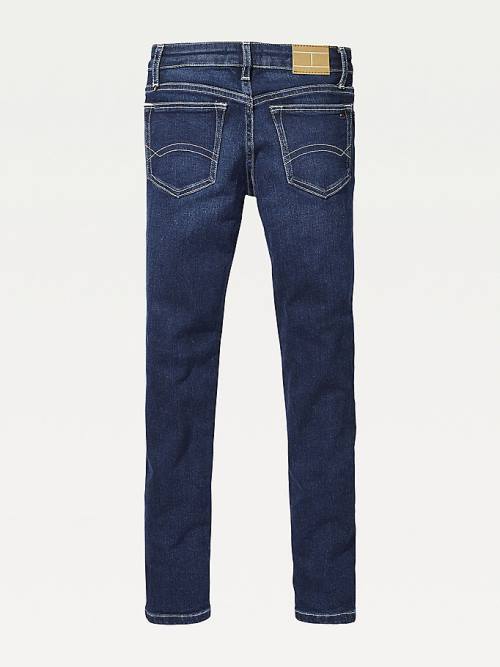 Denim Tommy Hilfiger Dark Wash Skinny Boys' Jeans | TH421MSV