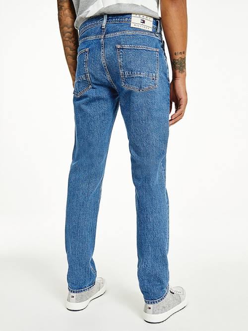 Denim Tommy Hilfiger Denton Straight Crest Men's Jeans | TH587AGF