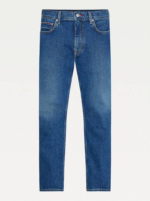 Denim Tommy Hilfiger Denton Straight Faded Men's Jeans | TH082GNX