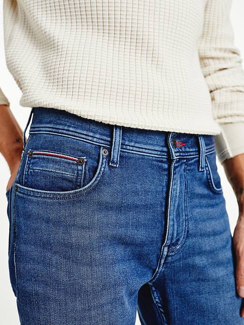 Denim Tommy Hilfiger Denton Straight Faded Men's Jeans | TH169CSF