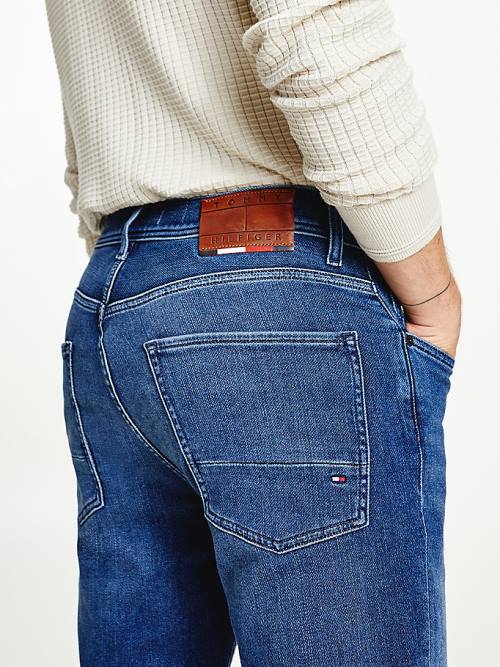 Denim Tommy Hilfiger Denton Straight Faded Men's Jeans | TH169CSF