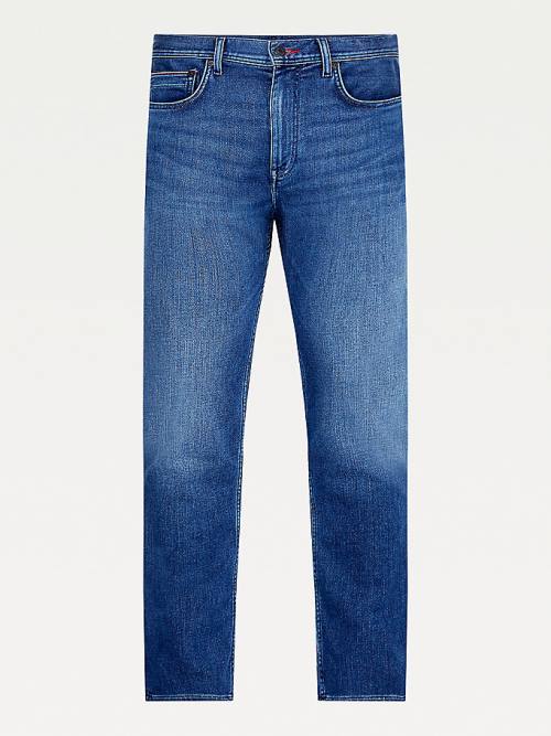 Denim Tommy Hilfiger Denton Straight Faded Men's Jeans | TH169CSF