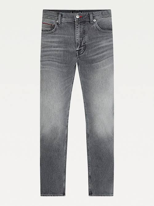 Denim Tommy Hilfiger Denton Straight Faded Men's Jeans | TH219RWI