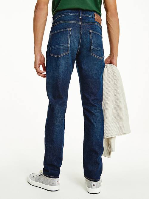 Denim Tommy Hilfiger Denton Straight Faded Men's Jeans | TH531FPS