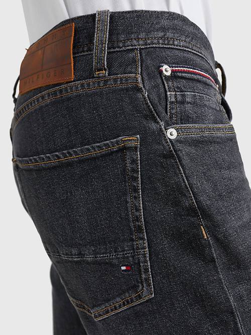 Denim Tommy Hilfiger Denton Straight Faded Men's Jeans | TH796KGR