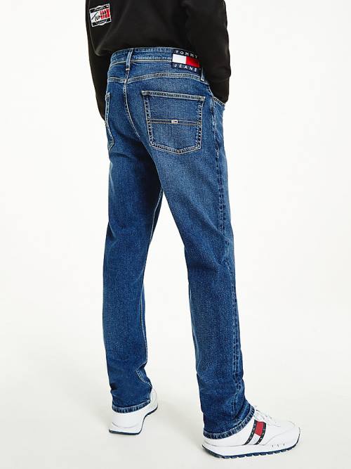 Denim Tommy Hilfiger Ethan Relaxed Straight Men's Jeans | TH327XDY