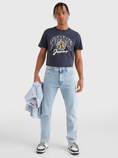 Denim Tommy Hilfiger Ethan Straight Men's Jeans | TH175EBX