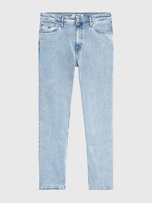 Denim Tommy Hilfiger Ethan Straight Men's Jeans | TH175EBX