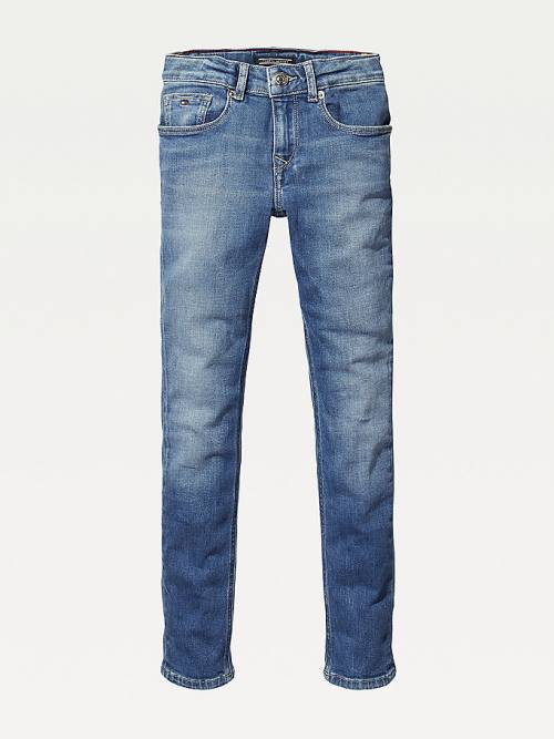 Denim Tommy Hilfiger Faded Skinny Boys\' Jeans | TH823BYJ