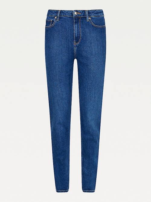 Denim Tommy Hilfiger Gramercy High Rise Tapered Mom Women's Jeans | TH234LGD