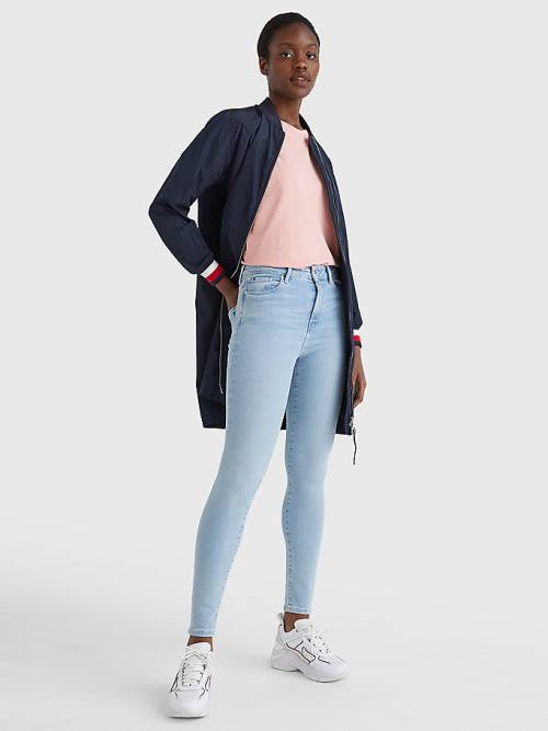 Denim Tommy Hilfiger Harlem High Rise Super Skinny Women's Jeans | TH214UOS