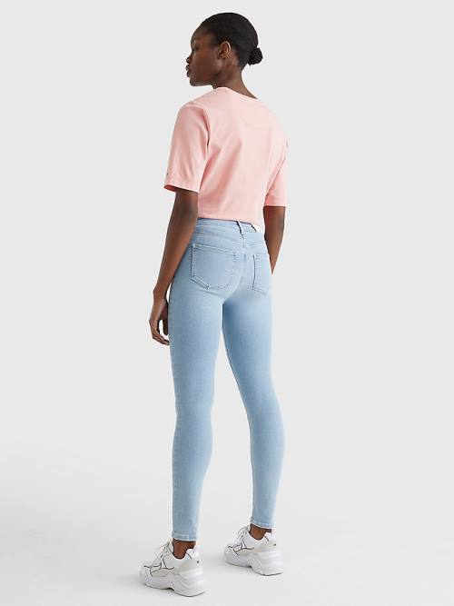 Denim Tommy Hilfiger Harlem High Rise Super Skinny Women's Jeans | TH214UOS