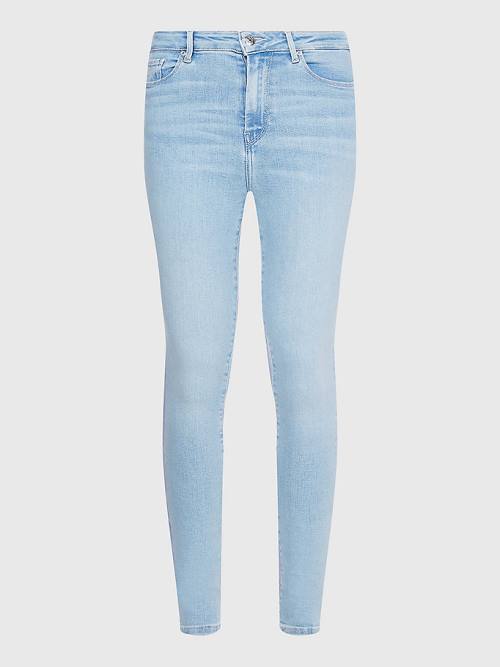 Denim Tommy Hilfiger Harlem High Rise Super Skinny Women's Jeans | TH214UOS