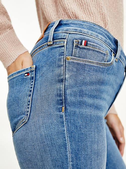 Denim Tommy Hilfiger Harlem High Rise Super Skinny TH Flex Women's Jeans | TH491OIM