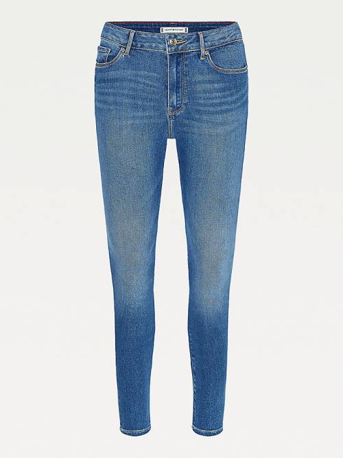 Denim Tommy Hilfiger Harlem High Rise Super Skinny TH Flex Women's Jeans | TH491OIM