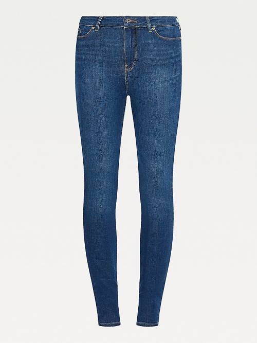 Denim Tommy Hilfiger Harlem High Rise Super Skinny TH Flex Women's Jeans | TH503JBY