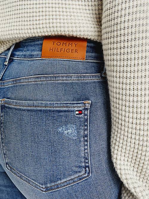 Denim Tommy Hilfiger Harlem High Rise Super Skinny Women's Jeans | TH851TSB