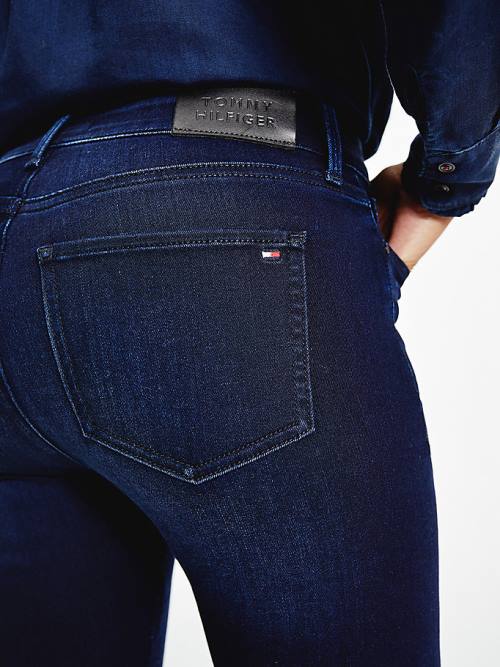 Denim Tommy Hilfiger Harlem High Rise Super Skinny Seamless Women's Jeans | TH938QZE