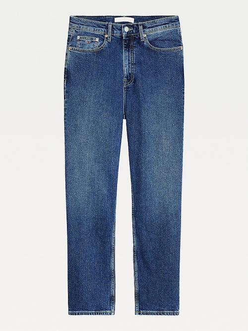 Denim Tommy Hilfiger Harper High Rise Straight Ankle Women's Jeans | TH843UHP