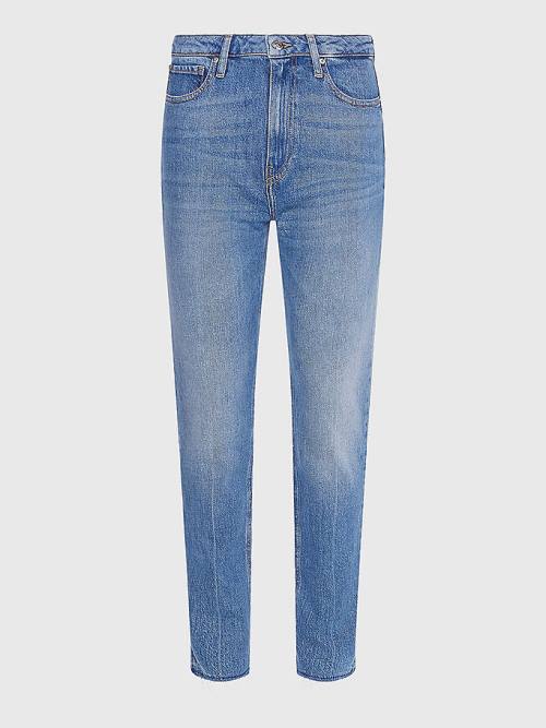 Denim Tommy Hilfiger High Rise Slim Faded Women's Jeans | TH306NZQ