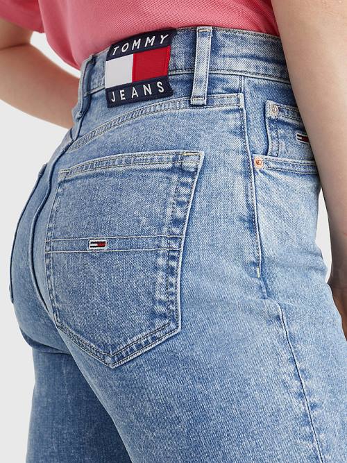 Denim Tommy Hilfiger Julie Ultra High Rise Straight Women's Jeans | TH519BCK