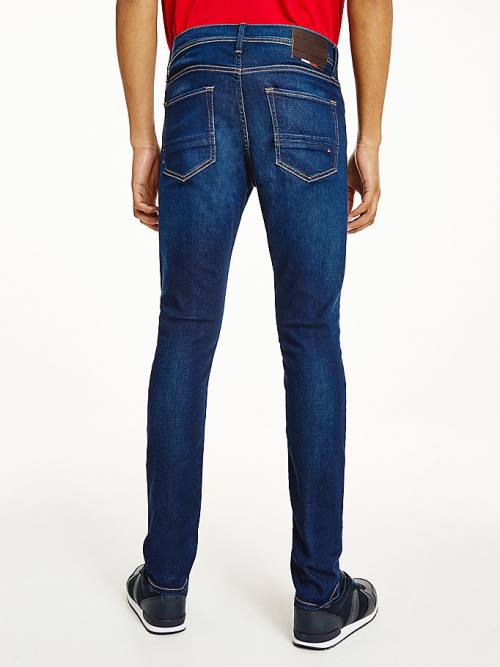 Denim Tommy Hilfiger Layton Extra Slim Faded Men's Jeans | TH873TBK