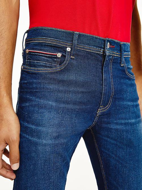 Denim Tommy Hilfiger Layton Extra Slim Faded Men's Jeans | TH873TBK