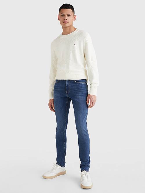 Denim Tommy Hilfiger Layton Extra Slim Faded Men's Jeans | TH904GPO