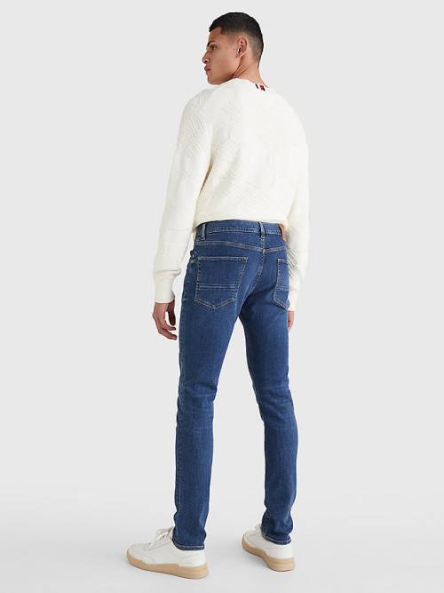 Denim Tommy Hilfiger Layton Extra Slim Faded Men's Jeans | TH904GPO