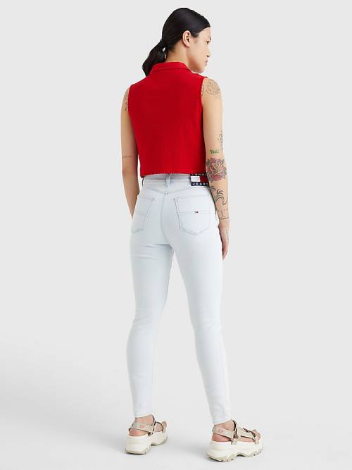 Denim Tommy Hilfiger Melany Ultra High Rise Super Skinny Women's Jeans | TH503BGD