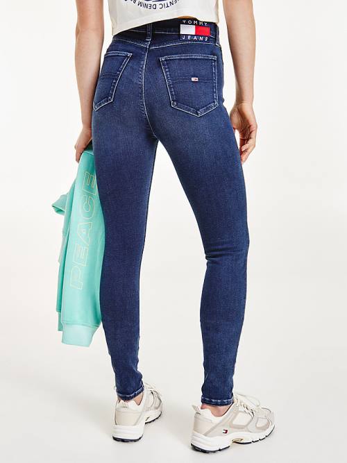 Denim Tommy Hilfiger Melany Ultra High Rise Super Skinny Women's Jeans | TH826XKY