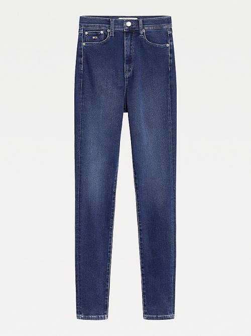 Denim Tommy Hilfiger Melany Ultra High Rise Super Skinny Women's Jeans | TH826XKY