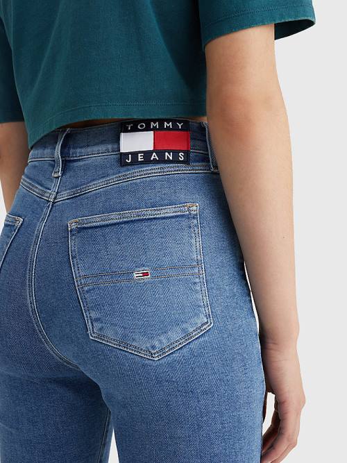 Denim Tommy Hilfiger Melany Ultra High Rise Super Skinny Women's Jeans | TH857ZCV