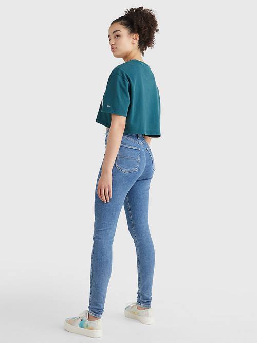 Denim Tommy Hilfiger Melany Ultra High Rise Super Skinny Women's Jeans | TH857ZCV