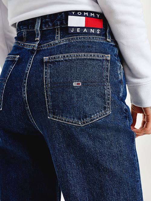 Denim Tommy Hilfiger Mom Ultra High Rise Tapered Women's Jeans | TH061HQL