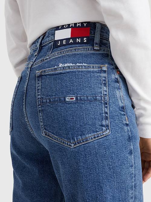 Denim Tommy Hilfiger Mom Ultra High Rise Tapered Women's Jeans | TH821KVM