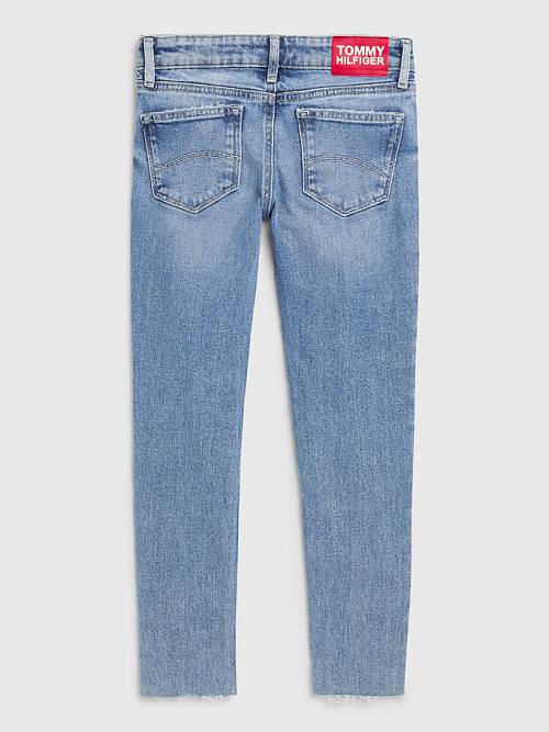 Denim Tommy Hilfiger Nora Distressed Girls' Jeans | TH123EPC