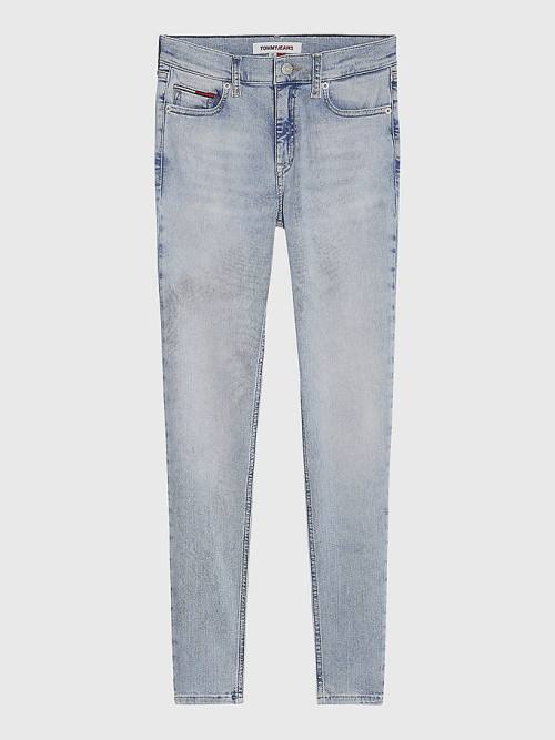 Denim Tommy Hilfiger Nora Mid Rise Skinny Ankle Women\'s Jeans | TH516YWQ