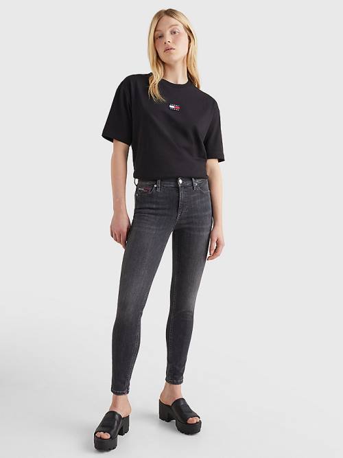 Denim Tommy Hilfiger Nora Mid Rise Skinny Ankle Women's Jeans | TH809XGR