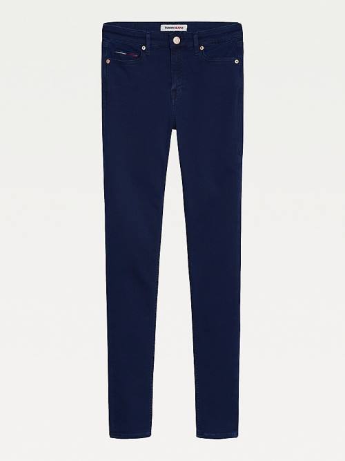 Denim Tommy Hilfiger Nora Mid Rise Skinny Fit Women's Jeans | TH821JVP