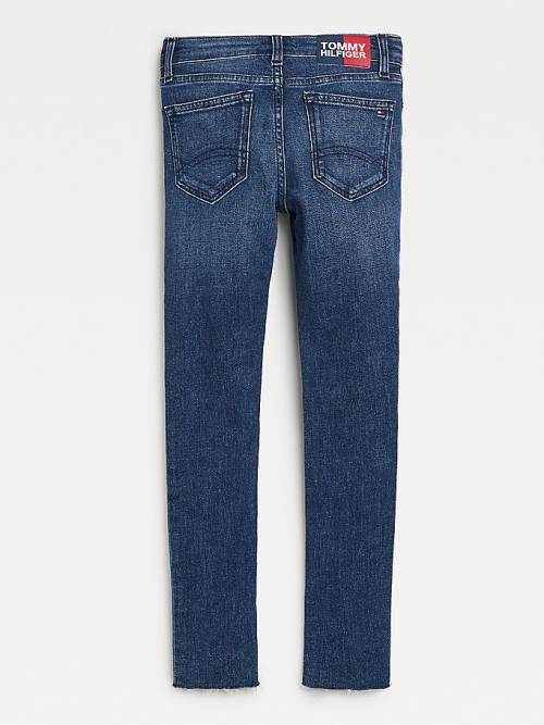 Denim Tommy Hilfiger Nora Skinny Distressed Girls' Jeans | TH697KVB