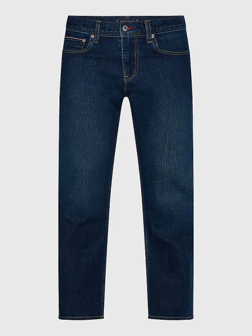 Denim Tommy Hilfiger Plus Madison Straight Men\'s Jeans | TH976ZRW