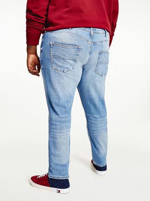 Denim Tommy Hilfiger Plus Scanton Slim Faded Men's Jeans | TH903WND