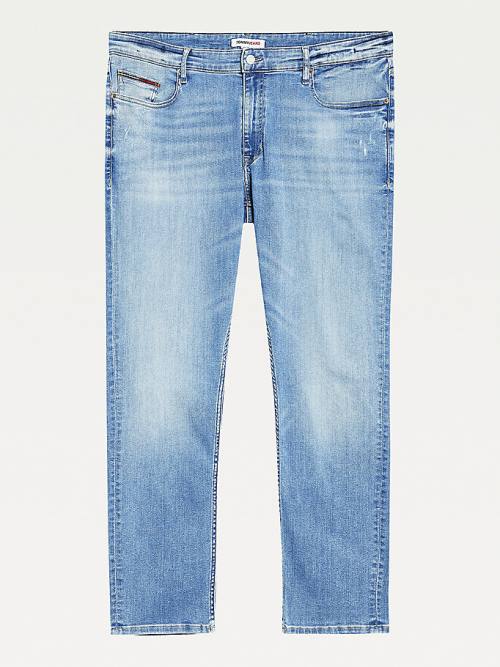 Denim Tommy Hilfiger Plus Scanton Slim Faded Men's Jeans | TH903WND