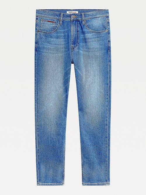 Denim Tommy Hilfiger Rey Relaxed Tapered Men's Jeans | TH730PNO